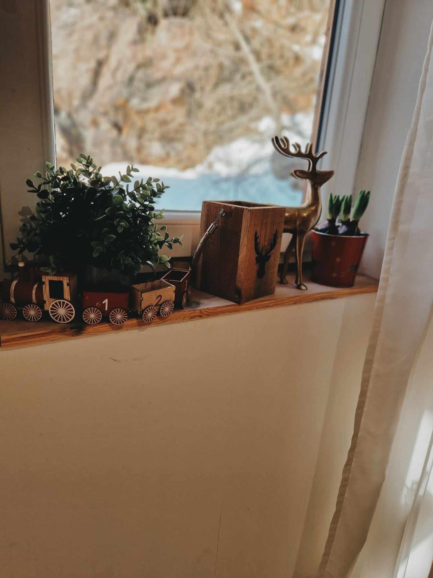 Chata Jeleni Drevenice S Vlastni Virivkou Horni Halze Buitenkant foto